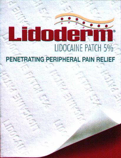 Versatis, 5%, plaster leczniczy Substancja czynna: Lidocainum 4.