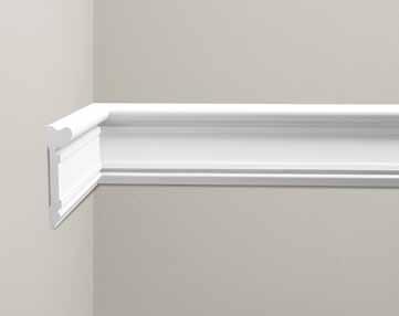 W-LS-LPC-02-101-244 LISTWA NAŚCIENNA GŁADKA 2440 mm SMOOTH WALL-MOUNTED MOULDING 2440 mm МОЛДИНГ ГЛАДКИЙ 2440 мм 18 mm 40 mm W-LS-LPC-03-101-244 LISTWA NAŚCIENNA GŁADKA 2440 mm SMOOTH