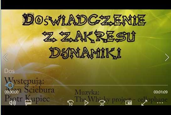 niezrównoważona siła, to porusza się ono ruchem zmiennym z przyspieszeniem