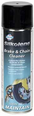 TITANIUM DRY LUBE Odporny na wyrzucanie, wzmocniony PTFE, smar do motocyklowych łańcuchów napędowych. Odpowiedni do stosowania zarówno w warunkach drogowych, jak również w terenie.