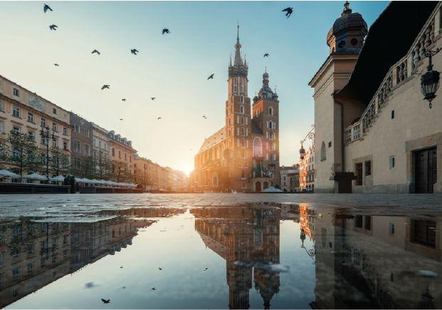 Krakow Krakow, right after London and Berlin is in the Top 3 of European Cities With a Thriving