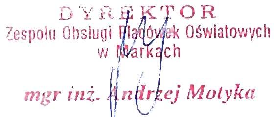 Zalacznik Nr 1 plac6wek oswlatowych Miasta Marki etaty etaty wynagrodzenie zasadn. wynagro pracownicy administracii i obs!. wynagrodzenie zasadn. wynagro pracownicy budzetowei nagr6d, opiekun stazu.