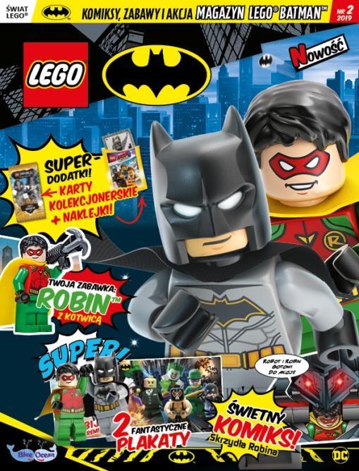 Do każdego numeru dołączona jest także niepowtarzalna minifigurka LEGO z superbohaterem lub superłotrem z Gotham City.