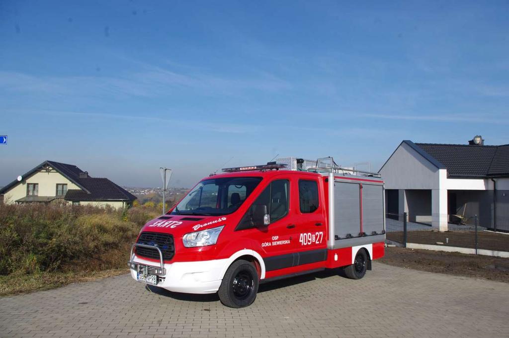 Zakupiono nowy lekki wóz strażacki dla OSP Góra