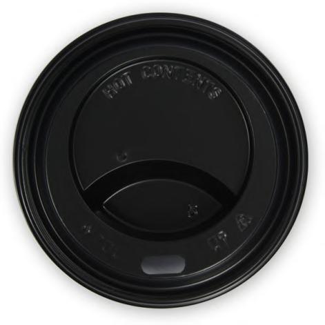 DEKLE DO KUBKA Dekiel do kubka czarny ECO 250ml CENA: