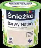 FARBY KOLOROWE FARBY BIAŁE 31 99 ŚNIEŻKA BARWY NATURY 2,5 l;