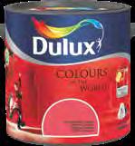 DULUX KOLORY ŚWIATA lateksowa farba do wnętrz; różne kolory 2,5 l
