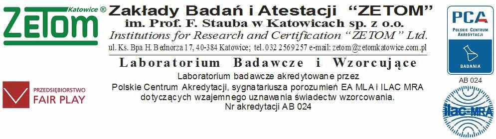Temat: S R A W O Z D A I E Z B A D AŃ B/2016/305 z dnia: 13.10.2016 r. Badania folii grzewczej Heat Decor model HD310 przeznaczonej do ogrzewania pomieszczeń.
