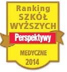 Partnera przy Rankingu (1 kolumna) w miesięczniku Perspektywy Logo Partnera przy prezentacji Rankingu objętego patronatem w