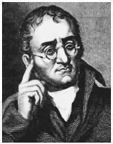 John Dalton Atomistyczna teoria budowy materii Jednostka masy atomowej m = 1 u = 1,660538921(73)*10-24 g 1 g = 6,02214129(27)*10 23 u Do roku 1961