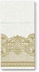 ROYAL LACE brown ROYAL LACE brown ROYAL LACE brown AAN002400 ADP000300 pocket Airlaid napkin 40 x 40