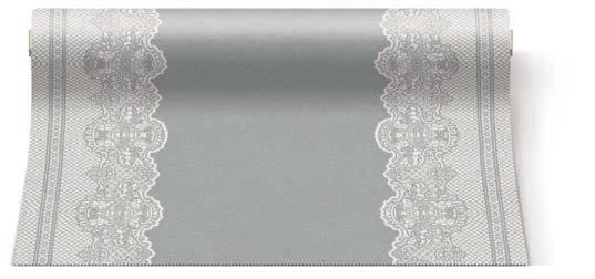 pocket Airlaid napkin 40 x 40 cm 1/8 folded, 25 pcs AAR002200 ROYAL LACE silver ROYAL LACE silver
