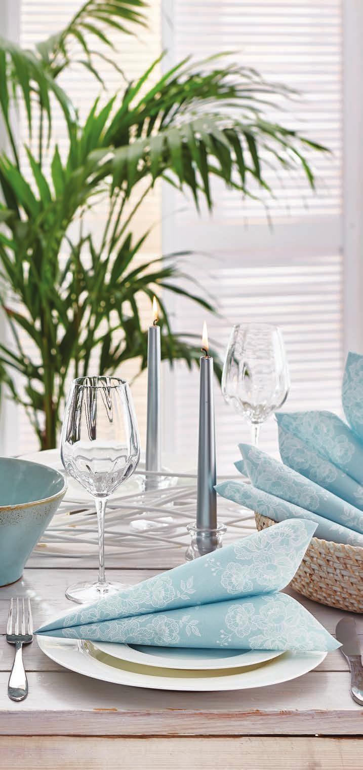 PASTELOWYCH KOLORACH DODADZĄ PRZYTULNOŚCI TWOJEJ RESTAURACJI AAN005005 SOFT LACE