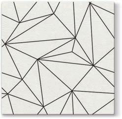 GEOMETRIC LINES white