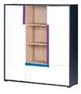 width x height x depth IKAR 31 regał wiszący wall bookcase 124 x 32 x 25 cm 124 x 32 x 25 cm IKAR 53 szuflada pod łóżko