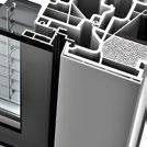studio studio OKNA KV 440 OKNA ZESPOLONE Z PCV I ALUMINIUM HV 350 OKNA ZESPOLONE DREWNIANO -ALUMINIOWE WŁAŚCIWOŚCI WŁAŚCIWOŚCI Izolacja cieplna U w do 0,63 W/(m 2 K) Izolacja cieplna U w do 0,63 W/(m