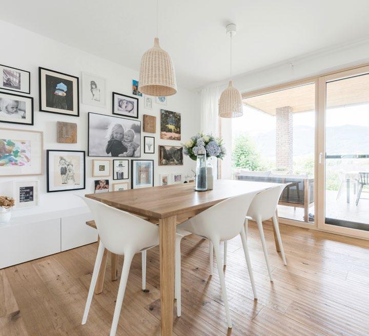 home soft INSPIRACJA IDEALNA INTERAKCJA Państwo Sperrer zdecydowali się na okna drewniano aluminiowe