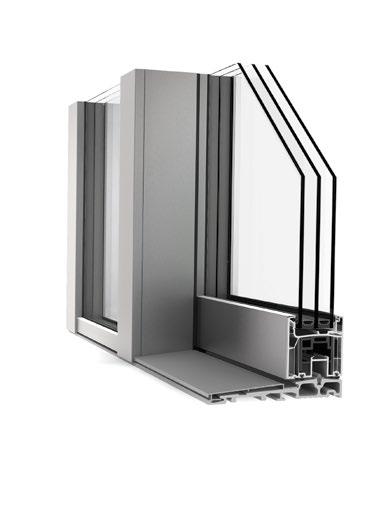 DRZWI PODNOŚNO -PRZESUWNE KS 430 DRZWI PODNOŚNO -PRZESUWNE Z PCV ORAZ PCV I ALUMINIUM HS 330 DRZWI PODNOŚNO