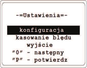 -6 % 10. Wykrywanie sytuacji awaryjnych Sterownik wykrywa sytuacje awaryjne uniemoliwiajce prawidłow prac siłownika. Nastpuje wtedy zatrzymanie siłownika.