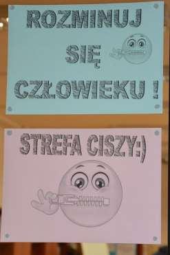 W drugim dniu zaprosiliśmy wszystkich do świetlicy, która w tym dniu była strefą ciszy