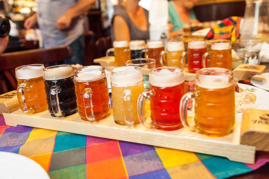 Piwna Degustacja piw z wyszukanych browarów rzemieślniczych z całego świata.