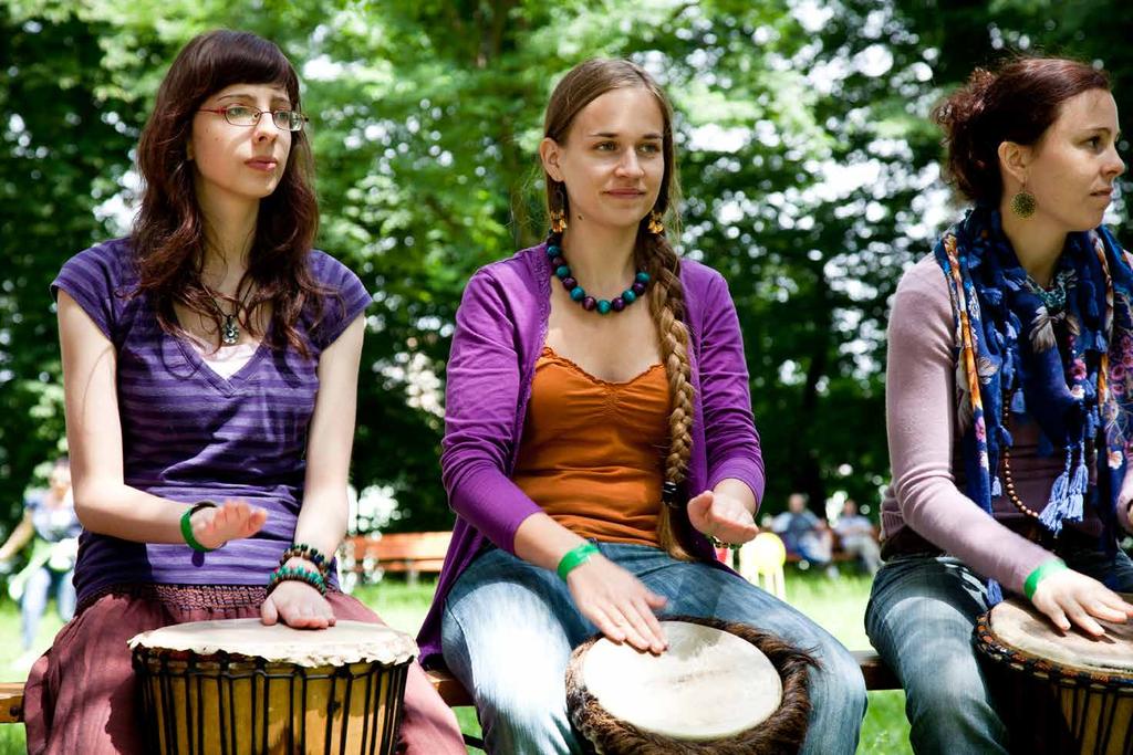 Muzyczna- Afro szał Granie na spontanie.