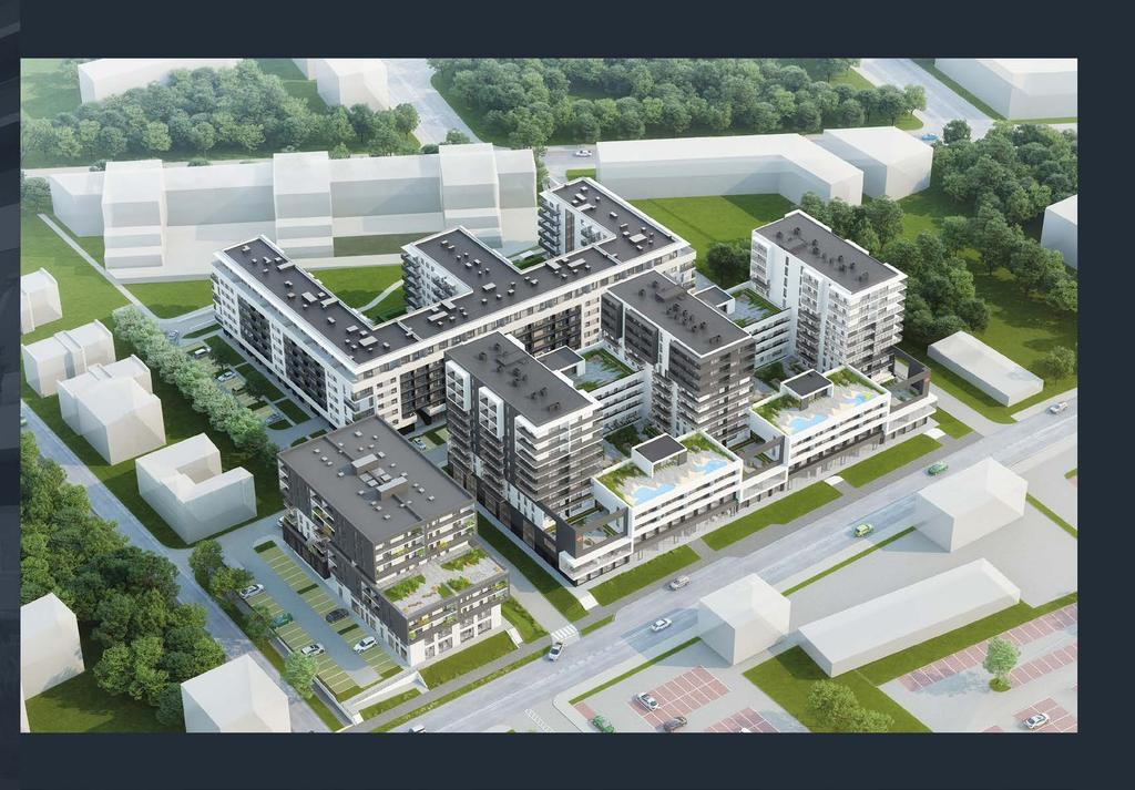 powierzchnie: 59,17 m 2-91,61 m 2 układ mieszkań: 1-4 pokoje etap i