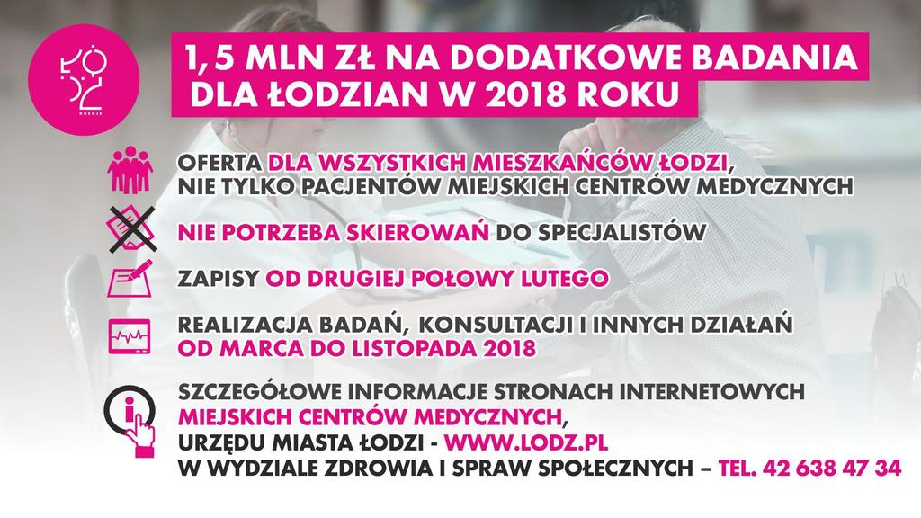 05-06-19 3/6 Miejskie Centrum Medyczne Górna konsultacje okulistyczne konsultacje lekarza rehabilitanta i zabiegi rehabilitacyjne soboty dla zdrowia konsultacje specjalistów np.