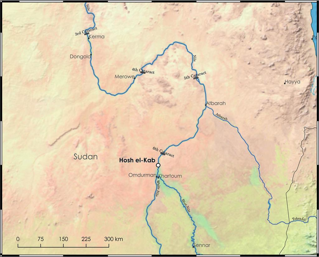 Prospekcja geofizyczna założeń obronnych w Górnej Nubii.
