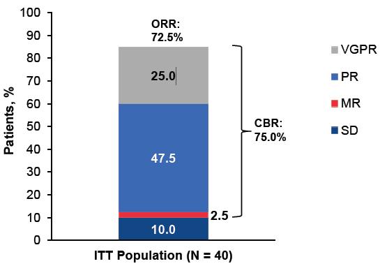 MM-014 MM-014 COHORT B POM DARA 2L&3L POM + LoDEX + Dara in 2L or 3L (Arm B): Safety and Efficacy: (Siegel, 1811) Skuteczność i bezpieczeństwo Reinforces the benefit of