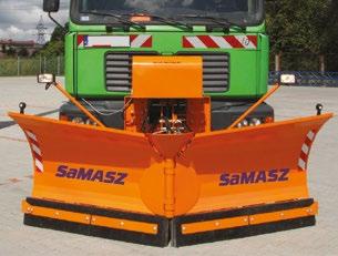 pompą hydrauliczną) Światła drogowe Oświetlenie LED 12V/24V Odciążenie Manometr Stopka podporowa Odboje Malowanie proszkowe Wyposażenie opcjonalne pługów AlpS Up i