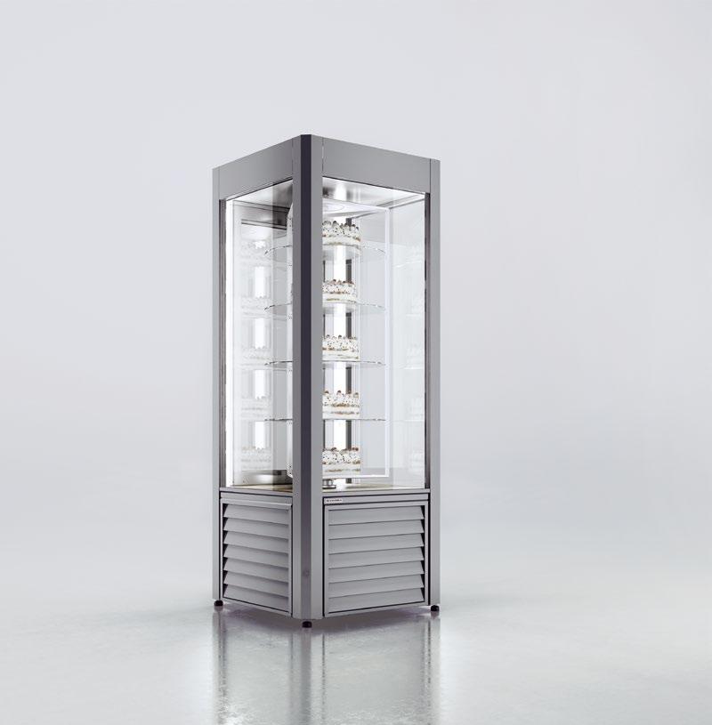 SCA Antila EN STANDARD FITTINGS USE DO UŻYTKU STORAGE PRZECHOWYWANIE integral condensing unit fan-assisted refrigeration side glazed glass, hinged doors rotated