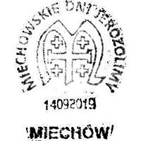 09.14. do 2020.09.13. Miechów: Miechowskie Dni Jerozolimy od 2019.10.12. do 2020.10.11.