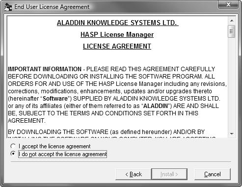 INSTALACJA PAKIETU 12. Kolejnym krokiem jest zaakceptowanie umowy licencyjnej.