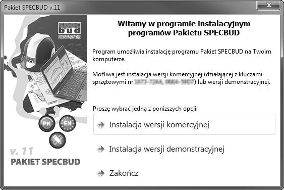INSTALACJA PAKIETU 1. INSTALACJA PAKIETU 1.