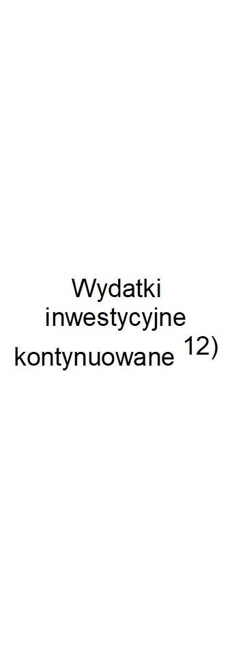 w tym na: Informacje uzupełniające o wybranych rodzajach wydatków budżetowych z tego: Wyszczególnienie Spłaty kredytów, pożyczek i wykup papierów wartościowych Wydatki bieżące na wynagrodzenia i