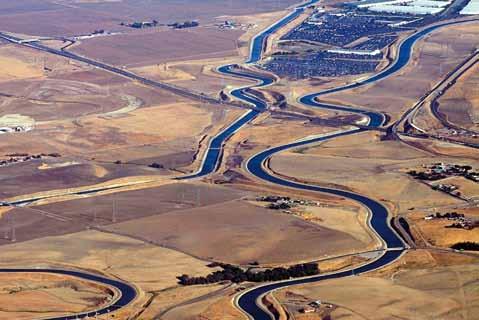 17. Kanały wodne wzdłuż autostrady Interstate 5 z San Francisco do Los Angeles Stan poniósł dodatkowe wydatki związane z naprawą dróg oraz mostów w związku z usuwaniem szkód trzęsień ziemi i