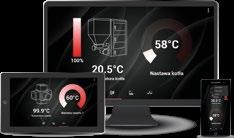 pompa zaworu mieszającego kolorowy wyświetlacz kolorowy, dotykowy wyświetlacz sterowanie siłownikiem zaworu mieszającego moduł internetowy HT-tronic 700/900 / HT-tronic 700/900 Touch HT-tronic