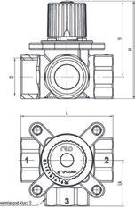 Armatura regulacyjna / Sprzęgło hydrauliczne Sprzęgło hydrauliczne DN 25 GW z izolacją SIŁOWNIKI Armatura regulacyjna / Siłownik elektryczny i regulator stałotemperaturowy Siłownik ST 06/230 /