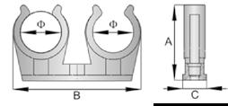 (mm) h (mm) bxs (mm) 3/8" 1/2" 3/4" 1" 1 1/4" 1 1/2" 2" 2 1/2" 3" 4" 5" 6" M8 M8 M8 M8 M8 M8 M8 M8/10 M8/10 M8/10 M8/10 M8/10 51 55 63 68 75 83 99 109 123 153 178 203 27 33 41 46 53 61 80 94 108