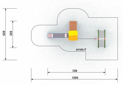 3 PROJEKTU BUDOWLANY NA BUDOWĘ PLACU ZABAW DLA DZIECI W ROBCZYSKU GMINA RYDZYNA VI OPIS TECHNICZNY VI.1. WYPOSAŻENIE PLACU ZABAW Przewiduje się wyposażenie placu zabaw w następujący sprzęt : 1.