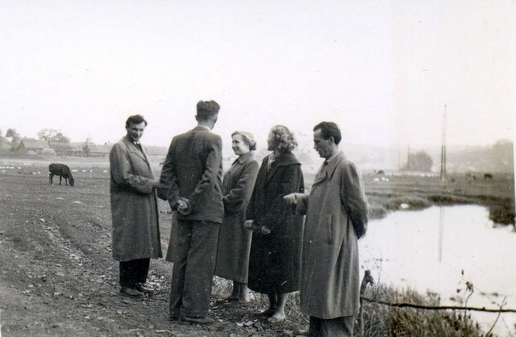 3 Zdjęcie 2 Rok 1958. Grabowiec, nad rzeką Kalinówką.