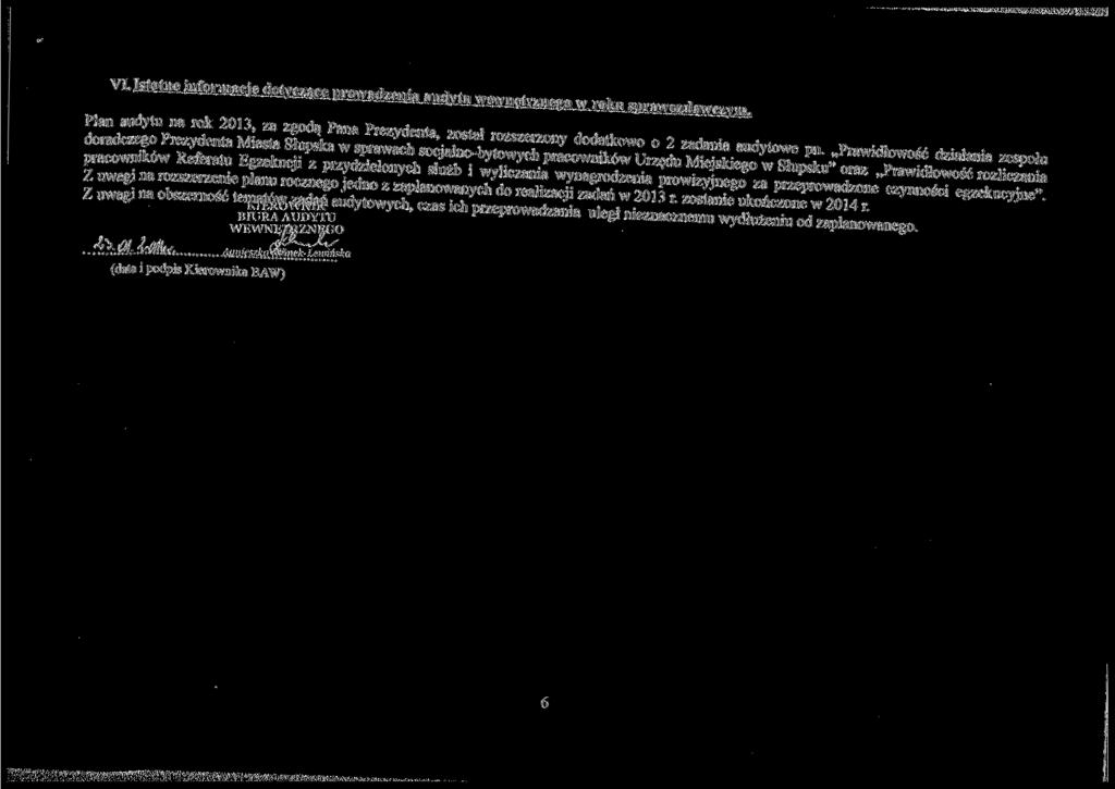 VLaMi!!: ^^ Plan audytu na rok 203, za zgodą doradczego Prezydenta" pracowników Referatu Z uwagi na rozszerze li na obszerność WEWNGAZNUGO ~,,.