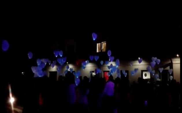 Do przygotowania balonów ledowych z helem i wstążkami