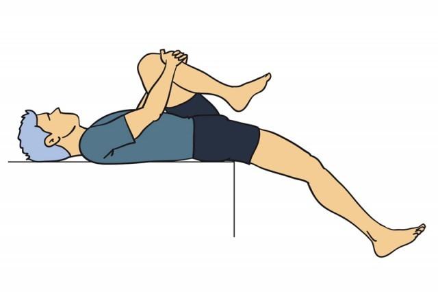 8. Ocena funkcji mięśni brzucha Pozycja wyjściowa leżenie tyłem, stopy na podłożu, kąt nachylenia ud do podłoża 45.