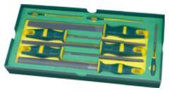 380 185 57 10 201,00 6x7mm, 8x10mm, 10x12mm, 11x13mm, 12x14mm, 14x17mm, 17x19mm, 19x21mm, 21x23mm, 24x27mm Komplet kluczy