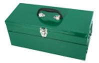 Przedłużka elastyczna 1/4 * Pokrętło wkrętakowe * Pokrętło przesuwne * Przegub 1/4 * Adapter 1/4-1/4 * Uchwyt do bitów z szybkozłączką 1/4 * 17 sztuk nasadek krótkich 6-kątnych 1/2 (10,11,12,13,14,,1