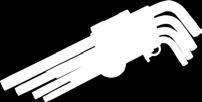 S/N:T291 61008 4 100 300 12,00 Komplet kluczy imbus 9 szt. krótkich S/N:T231 71889 9szt.