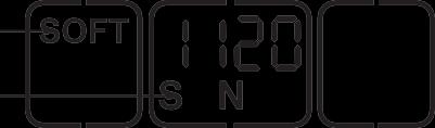 6.3 Ustawianie zakresu napięcia taśmy na zgrzewarce Zgrzewarka posiada dwa zakresy napięcia taśmy: NORMALNE = 400 1200 N (712E); 900 2500 N (725E); 1200 4500 N (740E), standardowy, taśma PET.