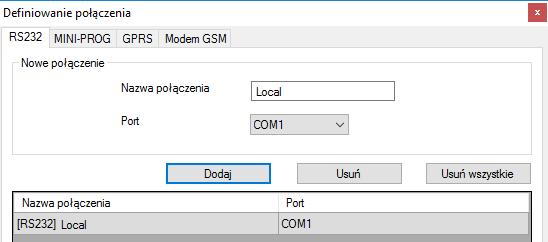 dialogowe z prośbą o podanie nazwy pliku. Domyślnie dane zapisywane są z rozszerzeniem.cmi. 5.3.1.4.